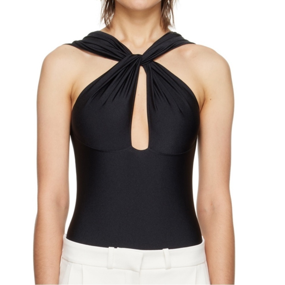 Coperni Black Cutout Bodysuit Size Medium